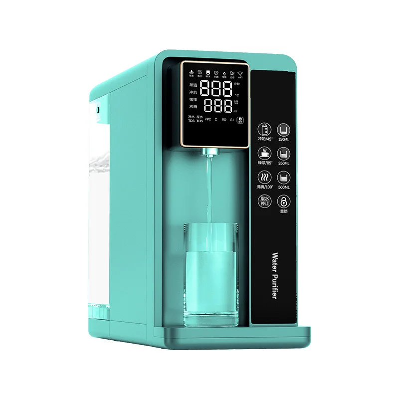 2026 Intelligent Multi Function Counter Top Hydrogen Water Dispenser Hot/Cold Alkaline Water Purifier