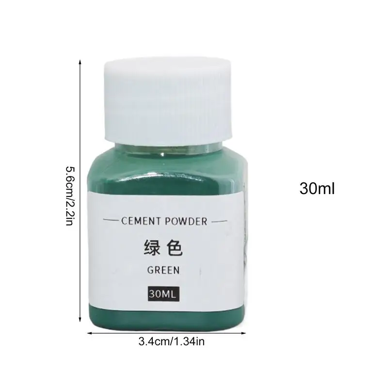 Resin Epoxy Dye Iron Oxide Powder Dye Tint Pigment Concrete Dye Tint Pigment 30ml Colorant For Artistic Decorative Painting