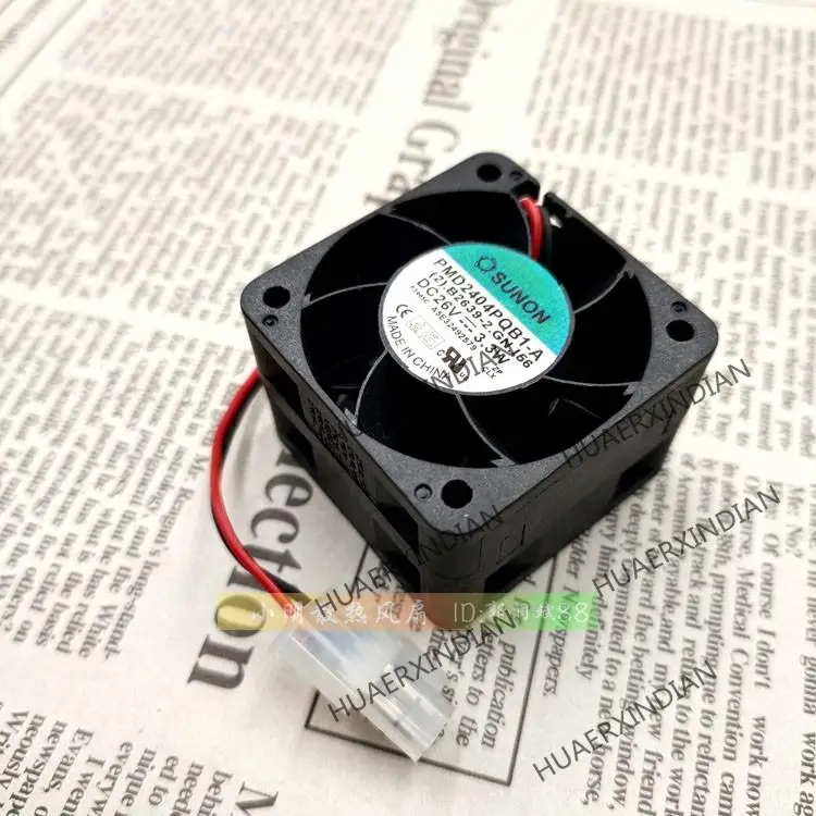 

New PMD2404PQB1-A 26V 3.3W 40*40*28 Cooling Fan Assembly Kit