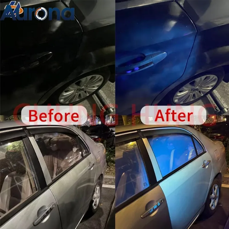 【Smart】200W 365nm Portable Rechargeable UV LED Lamp Automotive Paint Curing Inspection Grayscale Defect Detection Metal Panel Ca