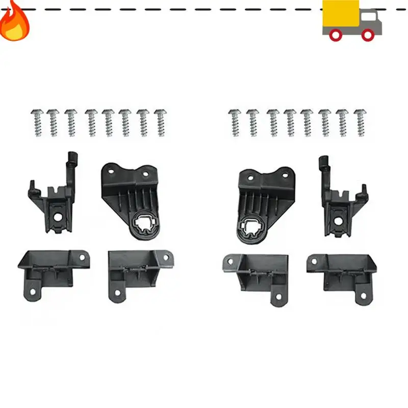 

1Pair Headlight Repair Bracket Mount Kits 63119477823 63119477824 For BMW X1 X2 F39 F48 F49 2017-2022 18I 20I 20I 25I