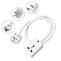 Tira de alimentación CN EU AU, enchufe Multi 7 agujeros, toma de corriente Universal, cable de extensión electrónico para el hogar, enchufe pequeño 0,5/1,5/5/10/15/20M