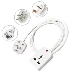 Power Strip CN EU AU Plug Multi 7 holes Universal Outlet Socket Home Electronics Extension Cord Small Socket 0.5/1.5/5/10/15/20M