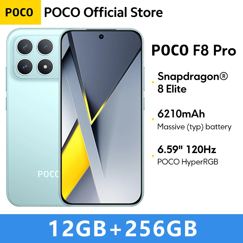 Newest POCO F8 Pro 5G Global Version Smartphone 256GB 512GB
