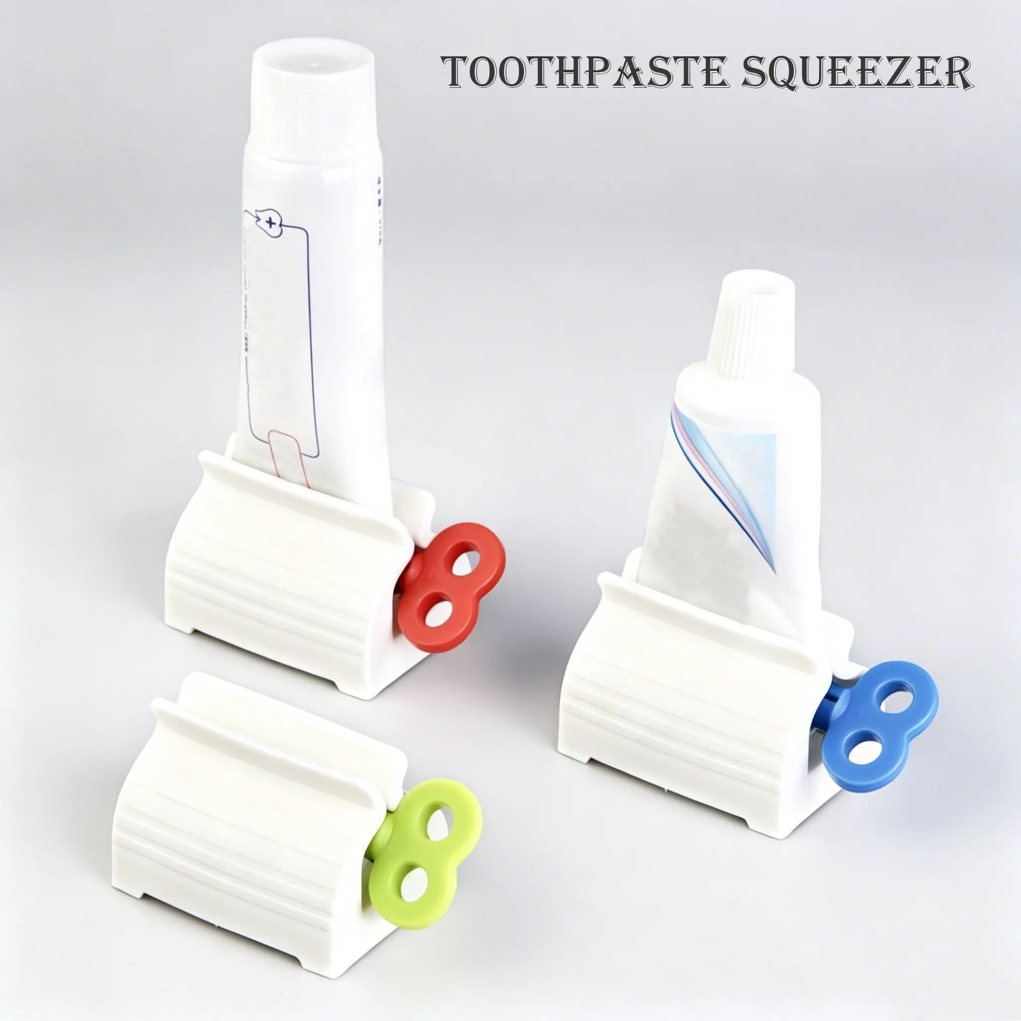 1/3Pcs Efficient and Hassle-Free Toothpaste Tube Squeezer for a Smooth and Comfortable Brushing Experience