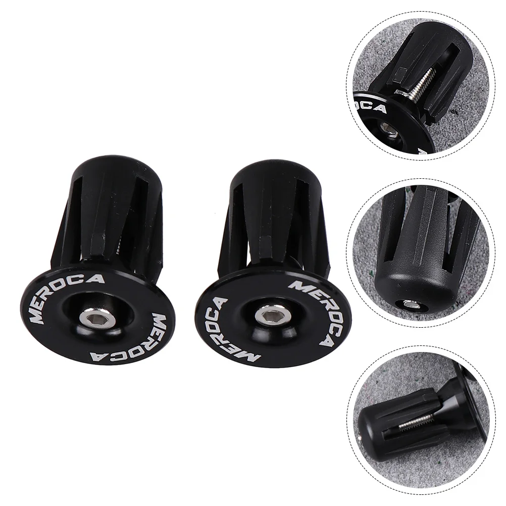 

Mountain Bike Handles End Plugs Accessories Bar Aluminum Ends Road Locking Caps Alloy