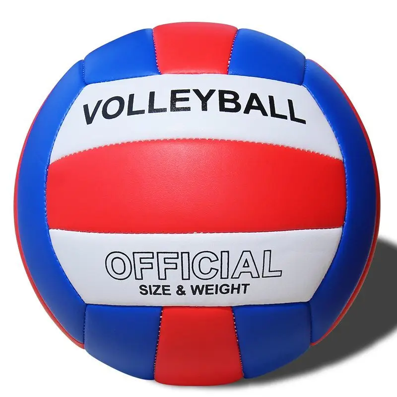 Ballon d\'entraînement de volley-ball professionnel pour les jeunes et les débutants, taille souple 5, outil d\'entraînement de jeu de volley-ball en