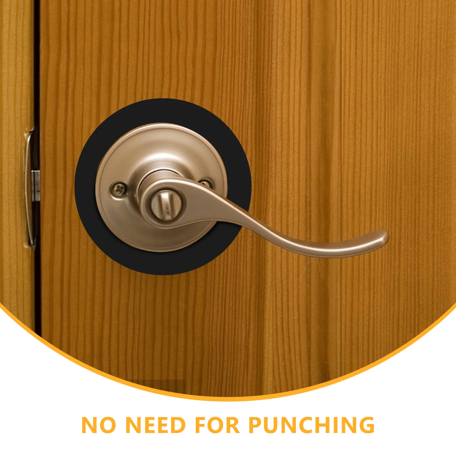 1 قطعة باب من الفولاذ المقاوم للصدأ لوحة إصلاح الثقيلة تعزيز الباب للمنزل مكتب فندق الأمن الغطاء الخلفي ديدبولت تحديد #6