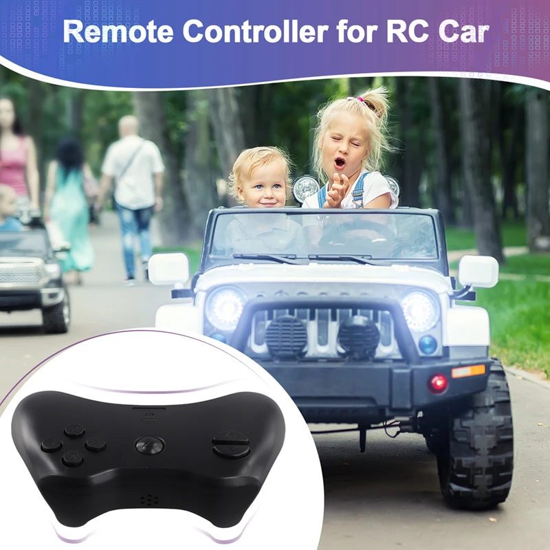 Voiture électrique pour enfants, 2.4G, Bluetooth, télécommande, pièces de rechange pour véhicules électriques, HLX SX118 SX1718