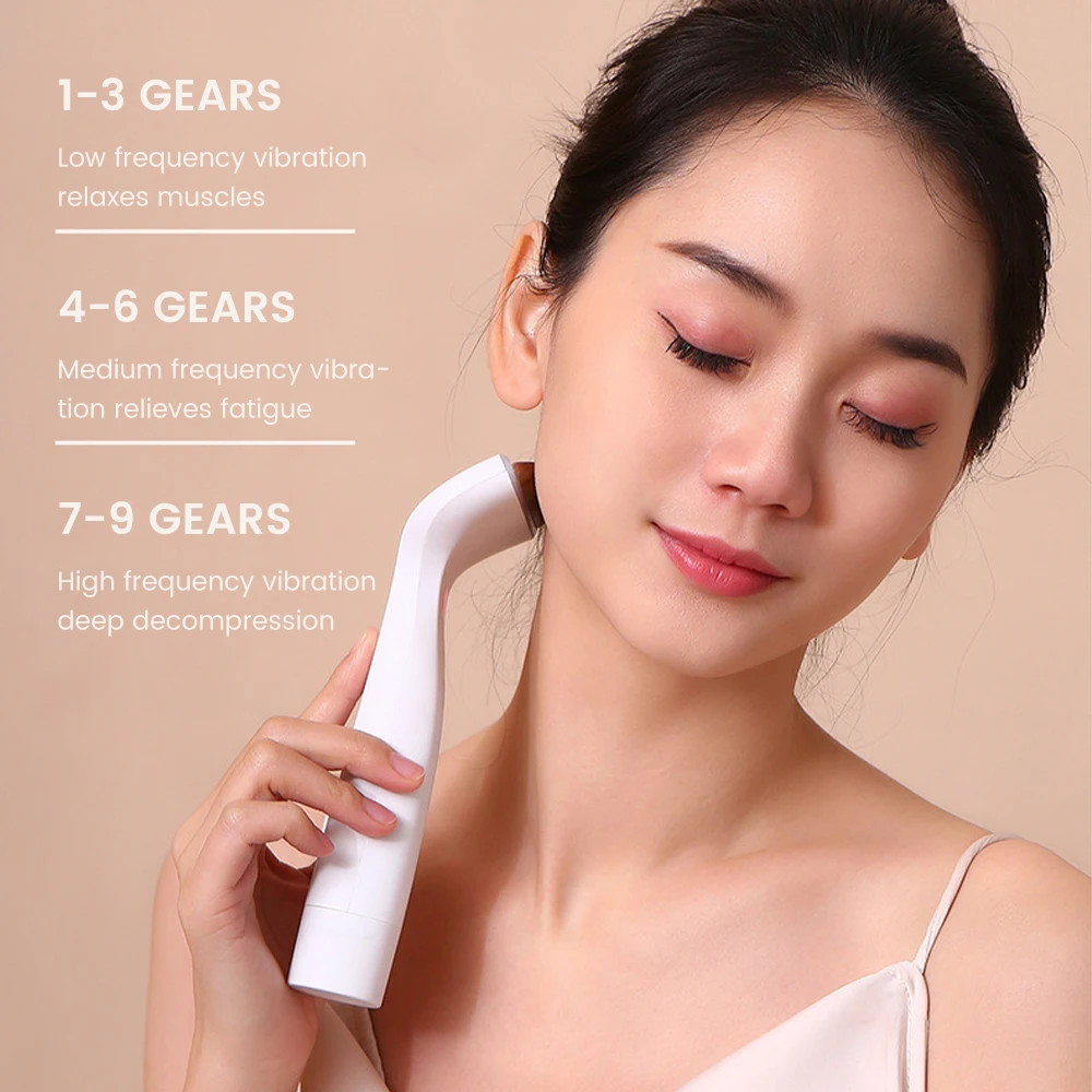 Elektrische Hot Stone Massage Heizung Schaber Vibration Haut Schaben Trigger Punkt Hals Guasha Gesicht Fett Brennen Facelift Protable