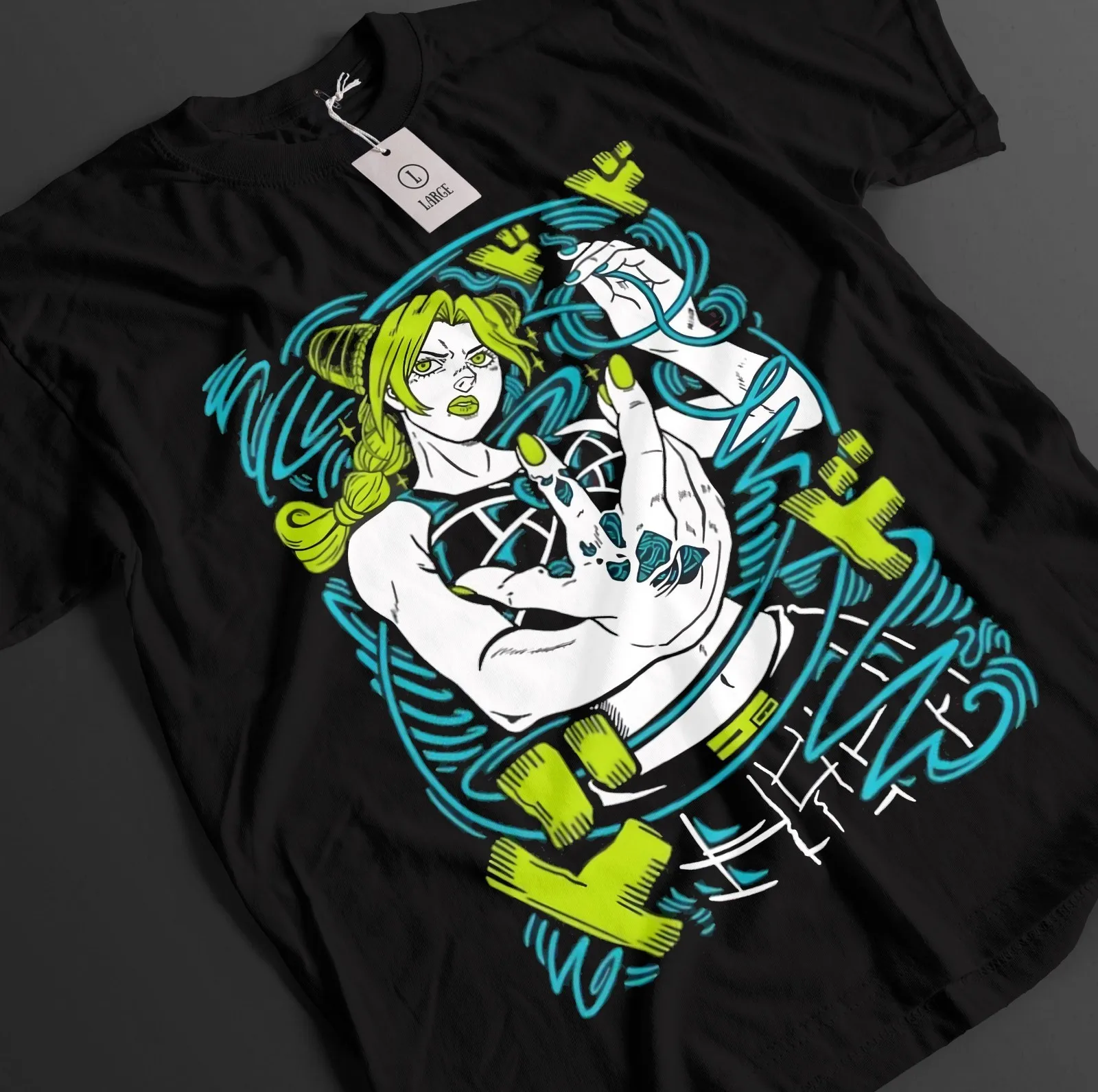 Jojo's Bizarre Adventure T-Shirt Jotaro Tshirt Dio Joseph Shirt Giorno Anime Tee