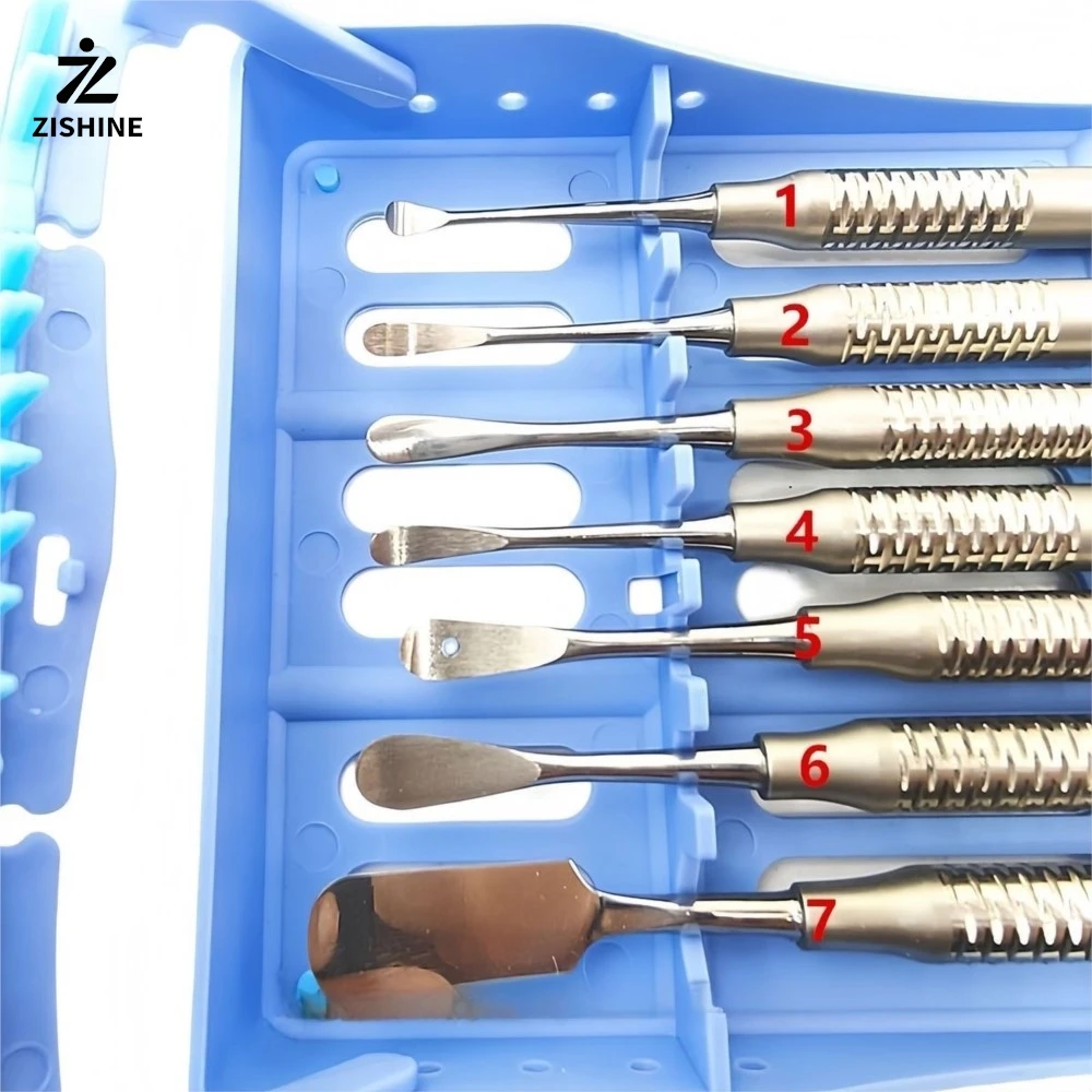 High Quality Dental Bone Periosteal Elevators Surgical Detachment Device Kit For Dental Implant Clinic Lab Dentistry Supplies