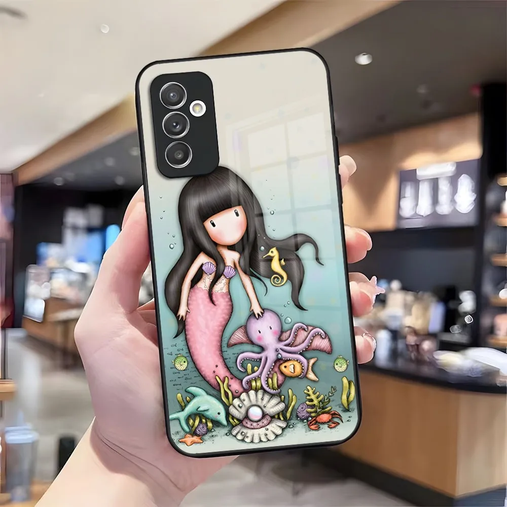 Gorjusses cute doll Santoroes Phone Case for Samsung S24 Ultra S23 S22 S20 Fe S21 Plus Galaxy A54 A34 A24 A53 M54 Note 20 Cover