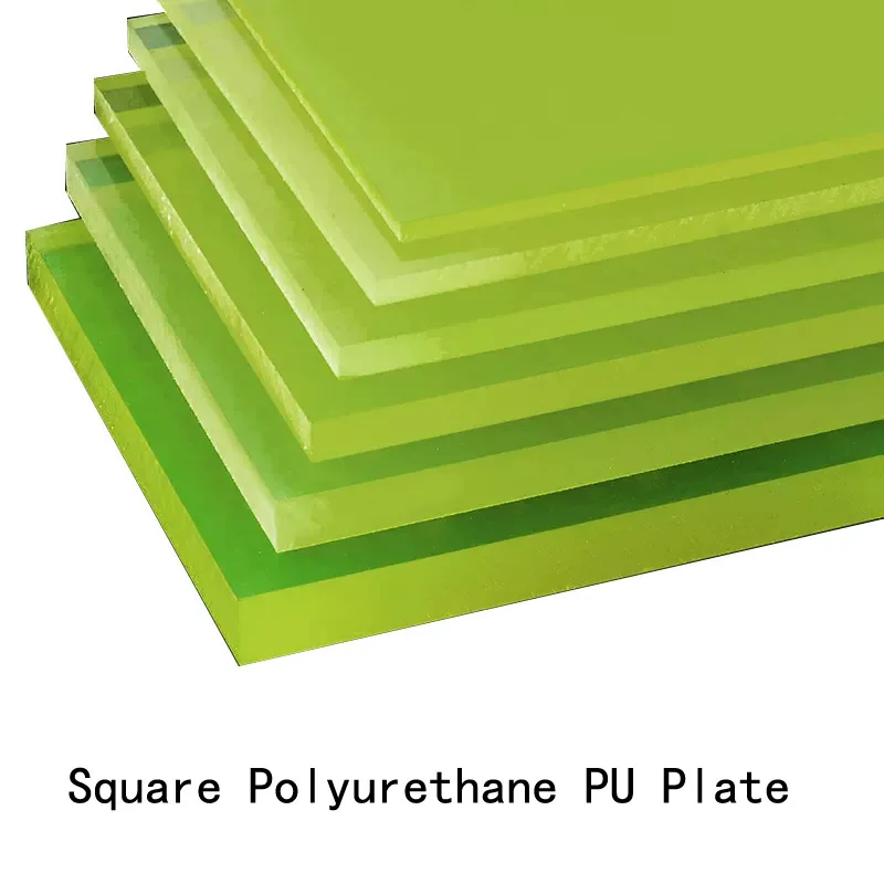 Rubber Board Polyurethane Plate Board Gasket PU Board Square Bar Wear-resistant Cow Tendon Board Shock Absorption Rubber Pad