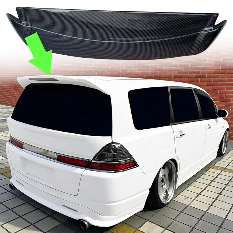 Roof Spoiler Rear Top Wing For Honda Odyssey RB1 2004‑2008 MPV Tuning Automobiles Accessories Exterior Parts Body Kits Upgrade
