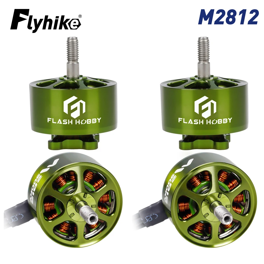 

4pcs FLASHHOBBY Mars M2812 Brushless Motor 900KV 3-6S LiPo for FPV Freestyle Long Range DIY Parts