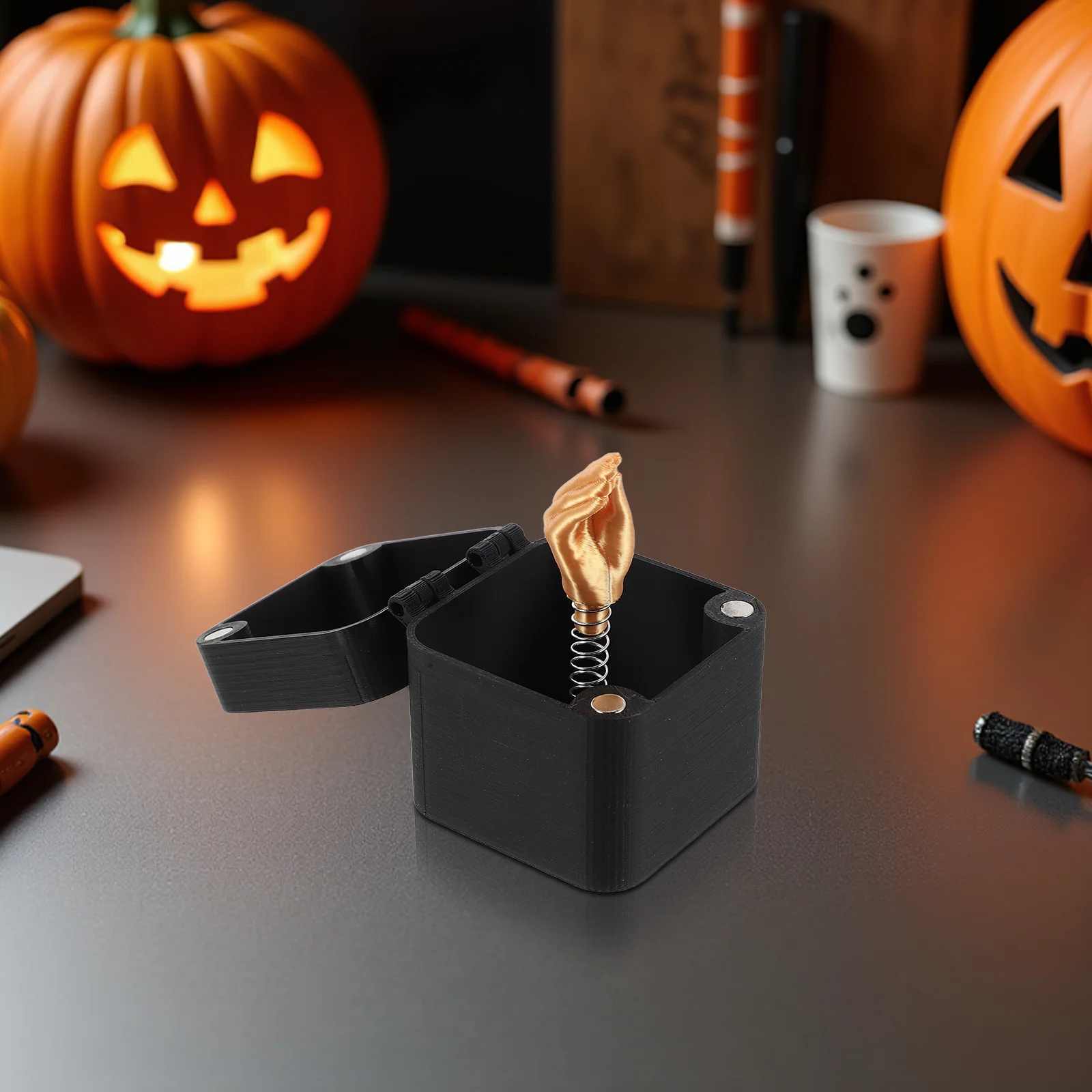 Pinch Finger Joke Box Red Valentine&#039;s Day Prank Prop Pop Up Surprise Gag Present Office Birthday Christmas Stocking