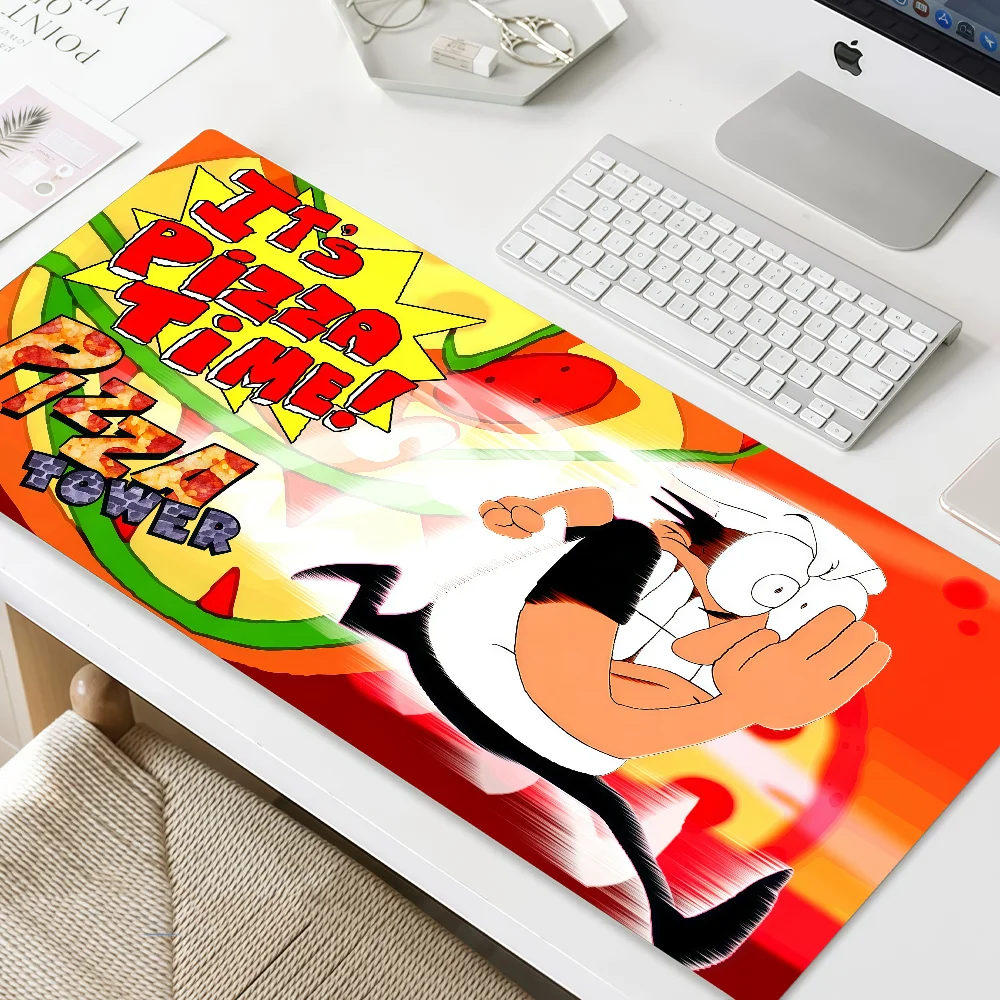 Mouse Tower Fighting Pad MousePad Non-slip Lockedge Office Student Gaming Thickened Game P-Pizza Large Writing Pad Cushion