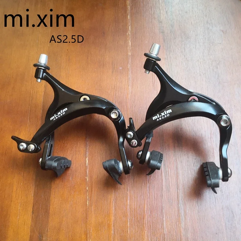 New AS2.5D-C Road Alloy Bike Brake Caliper Set 55-72mm Reach Front Rear Bicycle Brakes Cycling Brake