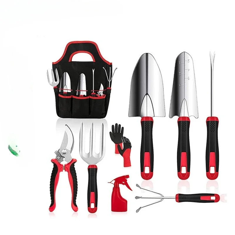

Stainless Steel Heavy Duty Garden Tool Set Multifunctional Home Garden