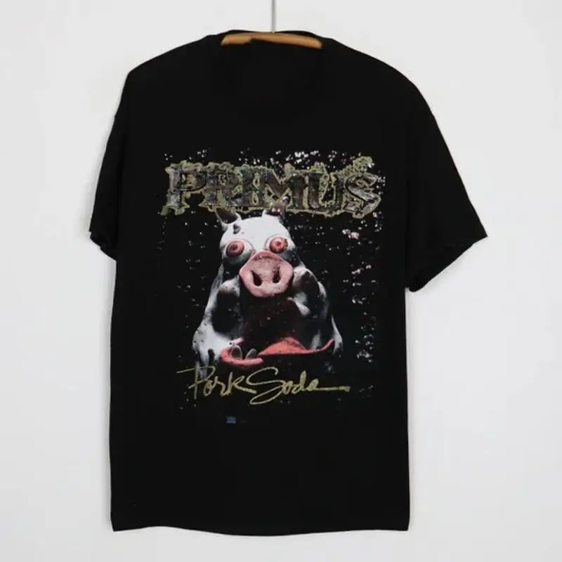 

Pork Soda Album Primus Band Black Size S To 5XL Single sided T Shirt