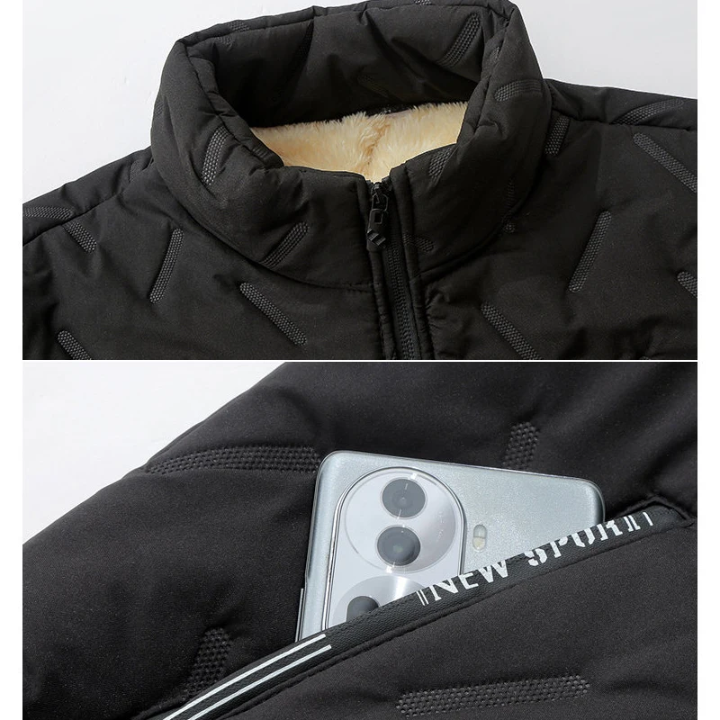 Coat Male Men's Fashion Windbreaker Winter Parka Streetwear Jacket Autumn Overcoat Windproof Casual Warm Hombre New Outdoors