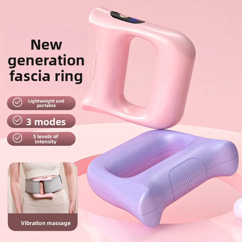 

Массажный пистолет в форме кольца — портативная перкуссия глубоких тканей для восстановления мышц всего тела и облегчения боли.