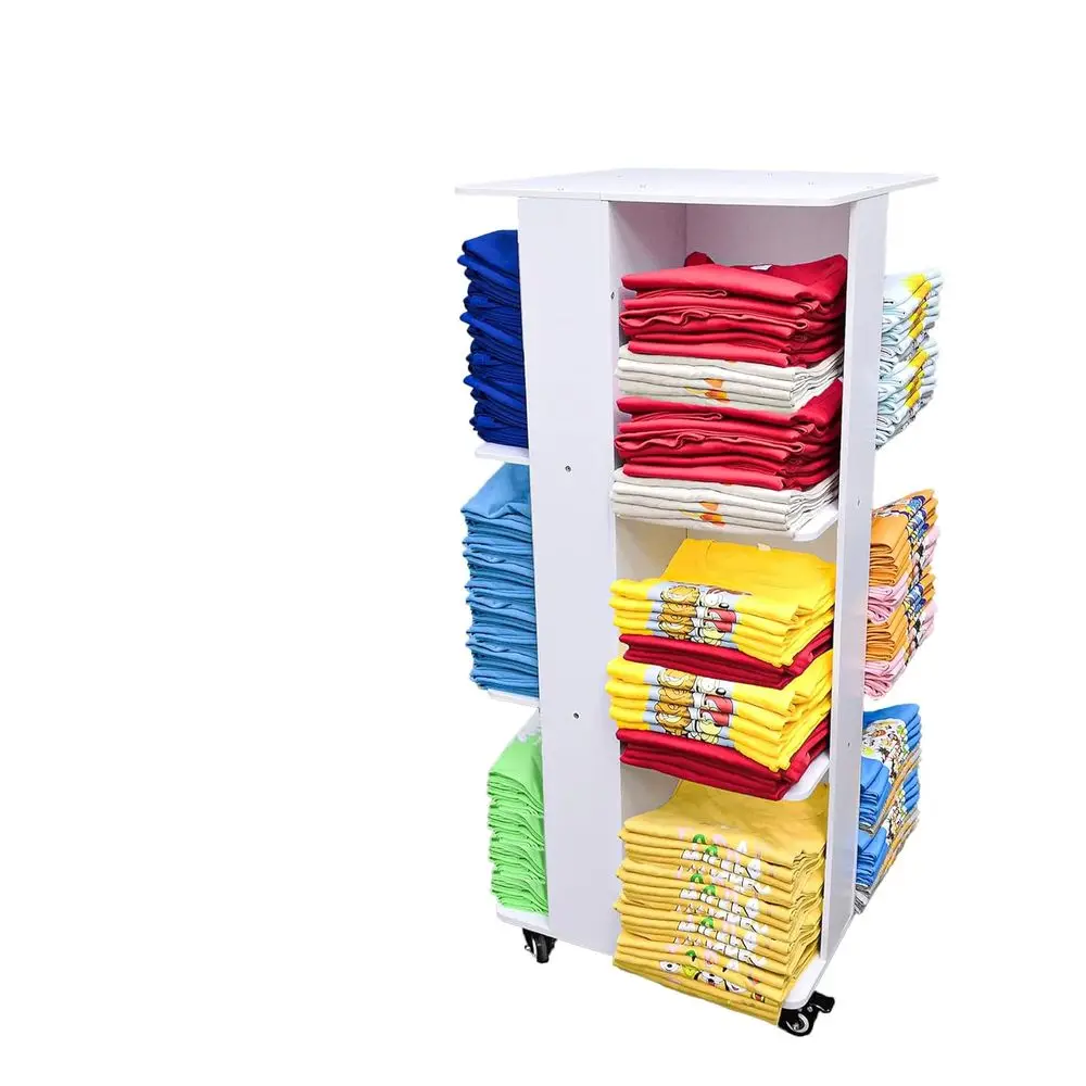 

Стеллаж для демонстрации товаров (футболок, джинсов, брюк) - 20x20x45, модель 21004