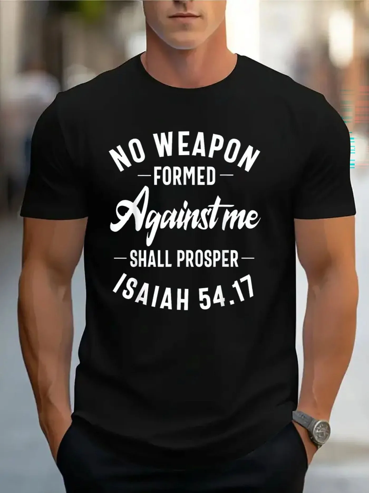 Men's Casual Short Sleeve Breathable T Shirt