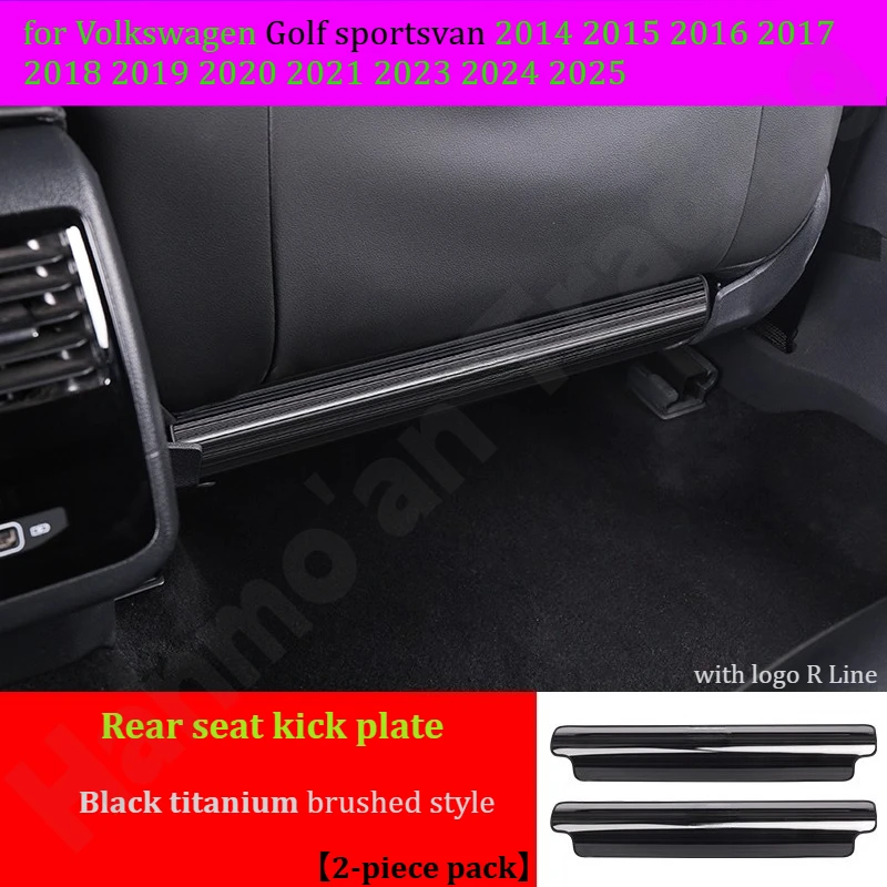 

for Volkswagen Golf-sportsvan/Jetta/Lamando 2013~2025 Seat kick plate protection pad/interior modification