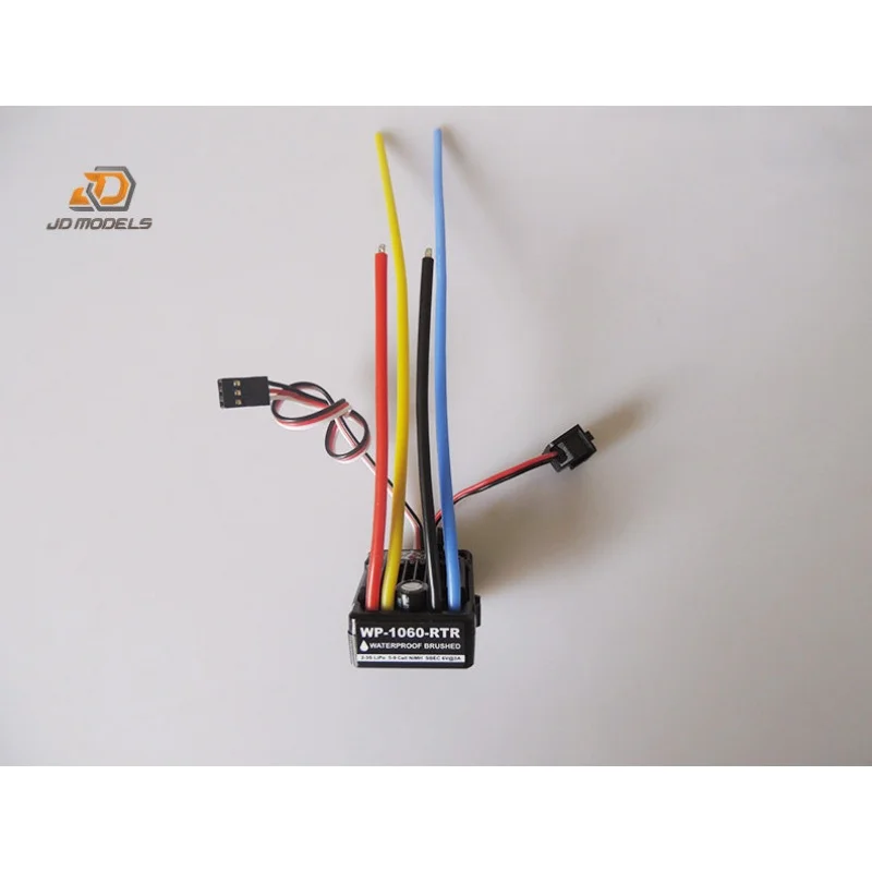 RC 1/14 Wp1060 Waterproof Brushed Electric Adjustable Model for Tamiya Hydraulic Excavator Loader Dump Truck Tripper DIY Parts