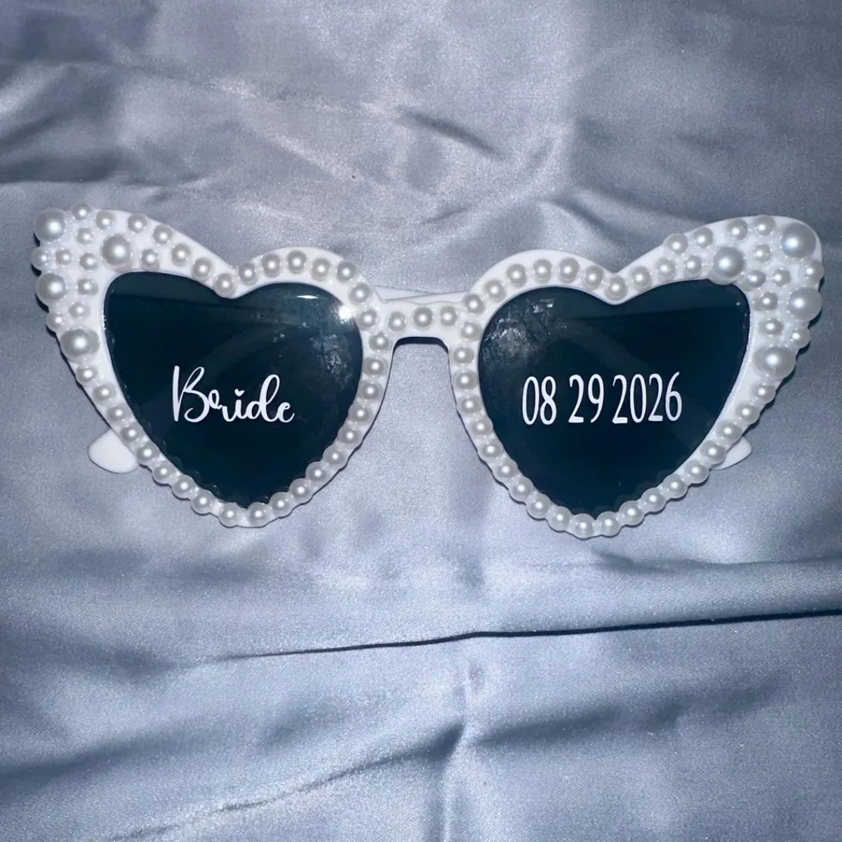 

10PCS Personalized Party Sunglasses: Custom Name & Date Favors