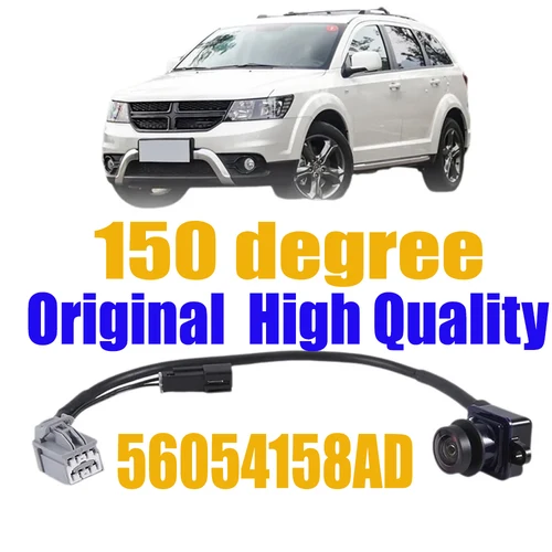 【OE #   56054158AB/AD/AE/AF】Cámara de respaldo de visión trasera para Dodge Journey 2011-2020 2.4L/3.6L V6 - Visión HD, resistente al agua, Plug & Play