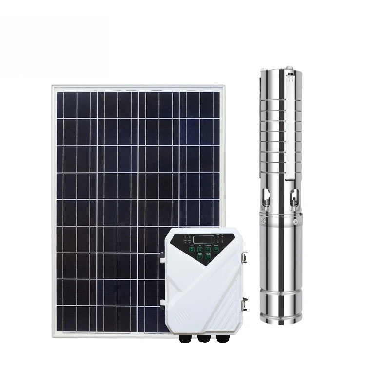 

Solar DC Submersible Pump with DC Controller