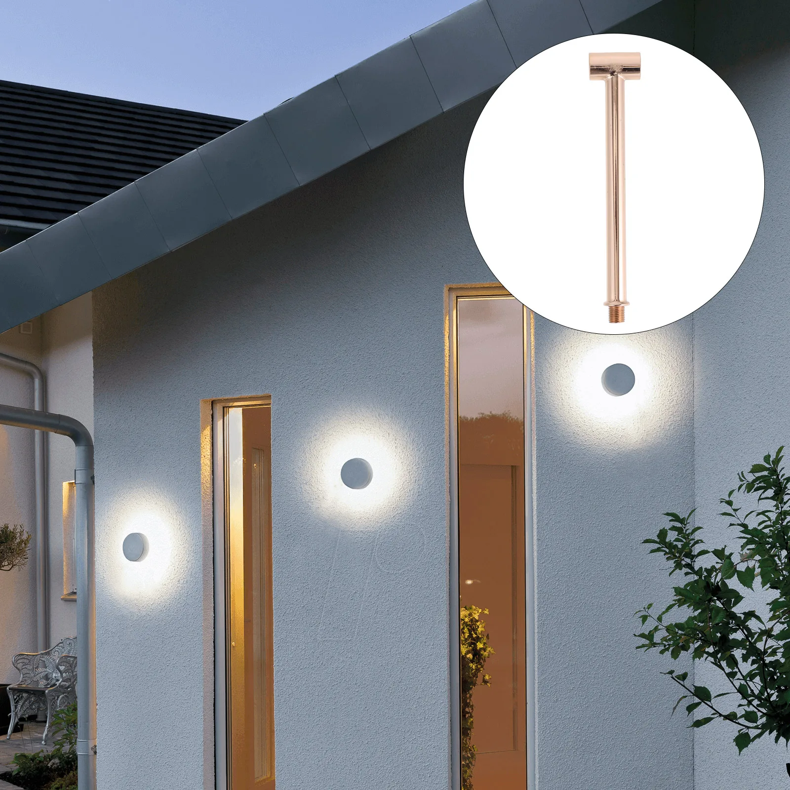 

Straight Lamp Stem M10 Thread Wall Lamp Extension Rod Hollow Iron Diy Lighting Downrod Replacement Table Floor Repair