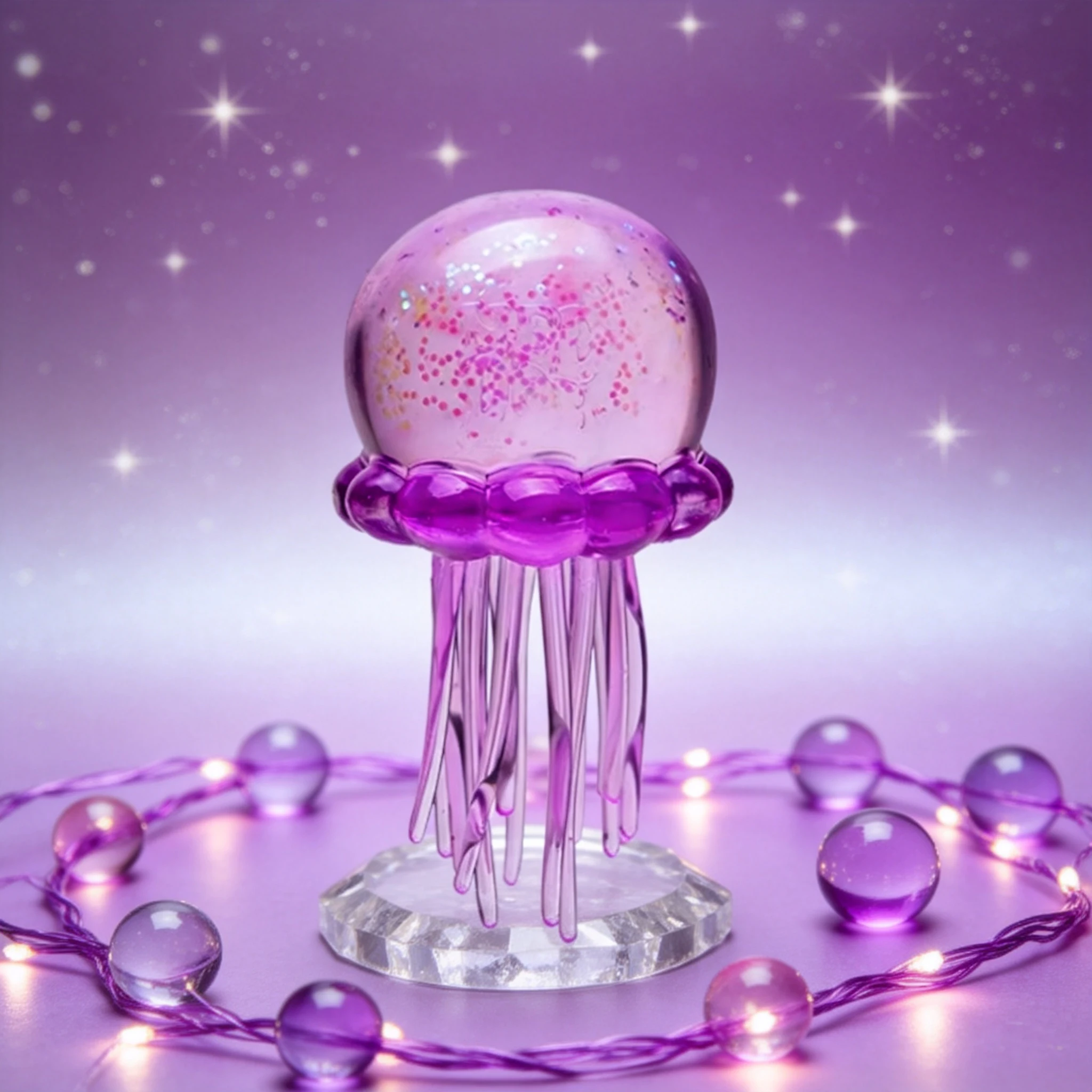 

Ocean Sparkling Octopus Stress Relieving Toy Transparent Soft Rubber Stretchable Cute Toy Release Pressure Small Ornament