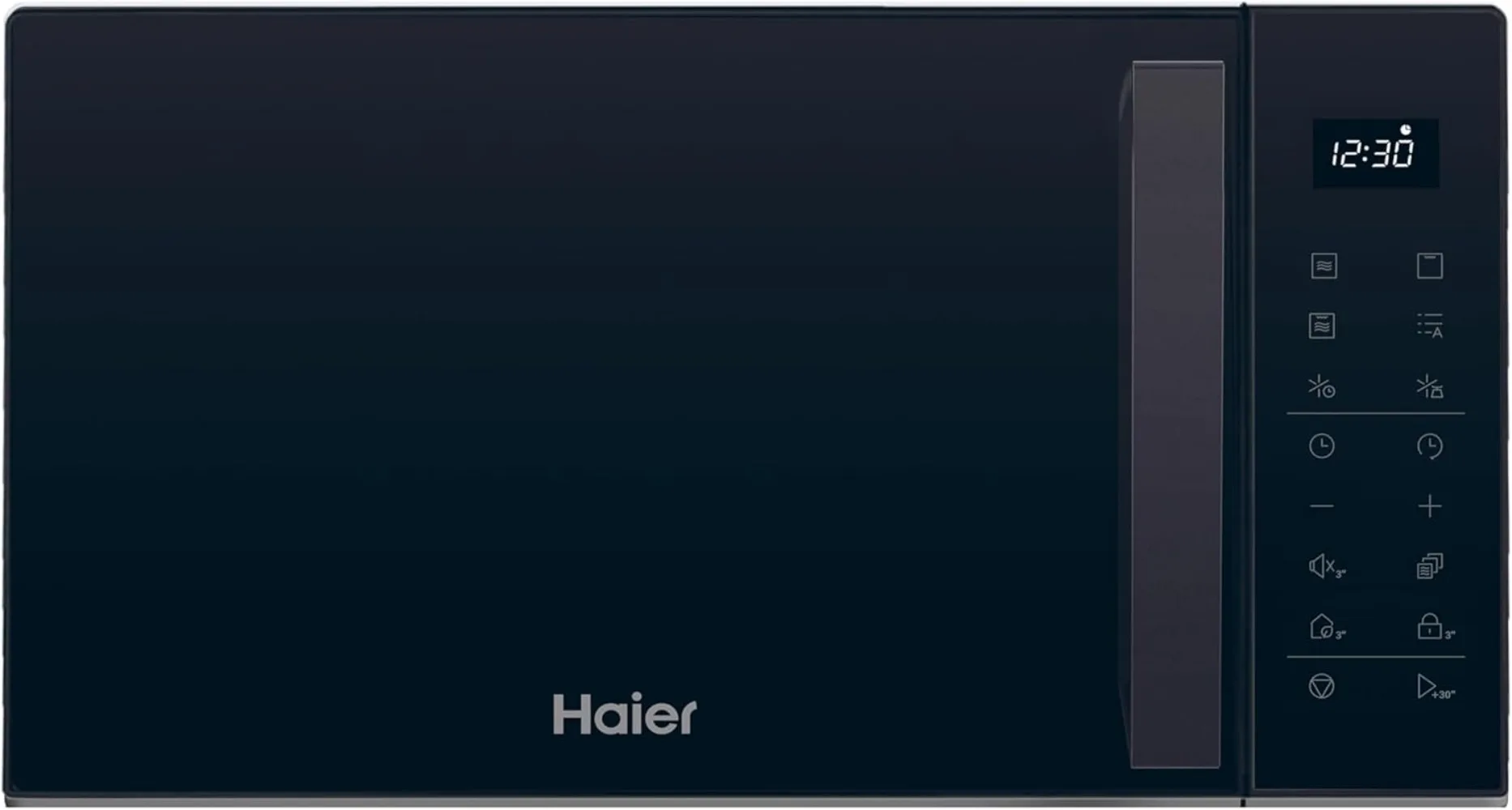 Haier Serie 2 HAMGI23S2STB Microondas con grill, 23L, Potencia 900W, Potencia Grill 1000W, 6 Niveles de Potencia, 6 Funciones,