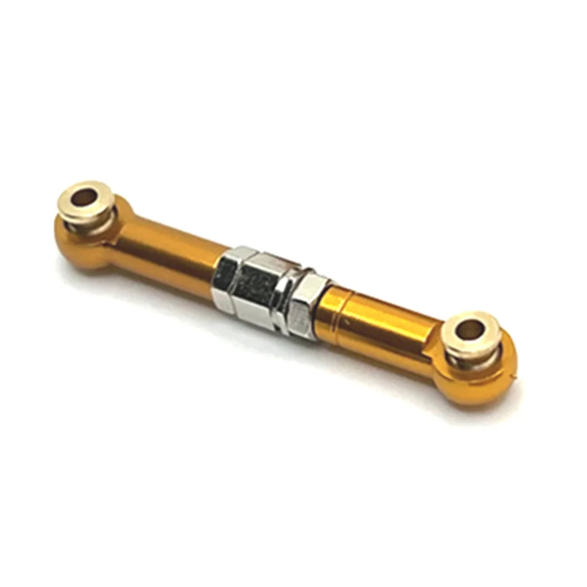 Voor SCY 16101 C8805 Metalen Stuurinrichting Servo Arm Link Staaf 1/16 RC Auto Upgrade Onderdelen Accessoires Goud