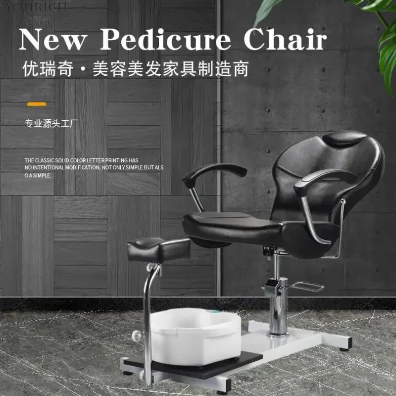 Máquinas profesionales con ruedas, estaciones de peluquero, silla de espera para manicura de Barberia, belleza, pestañas, tatuaje, tocador giratorio, muebles rojos