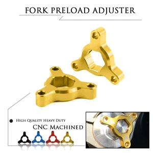 14 mm CNC Suspension Fork Vorspannungsvertreter für Suzuki GSXR 1000 01-08 SV1000/S 10 Hauptverkaufsaufsetzung GSX S1000 - №5