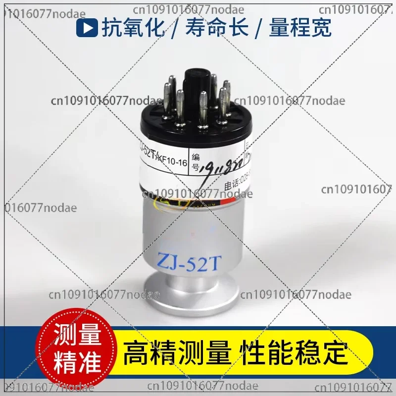 

Zj-52t / 15.5/kf16/kf25 Metal Resistance Vacuum Gauge Sensor Accuracy 0.1pA