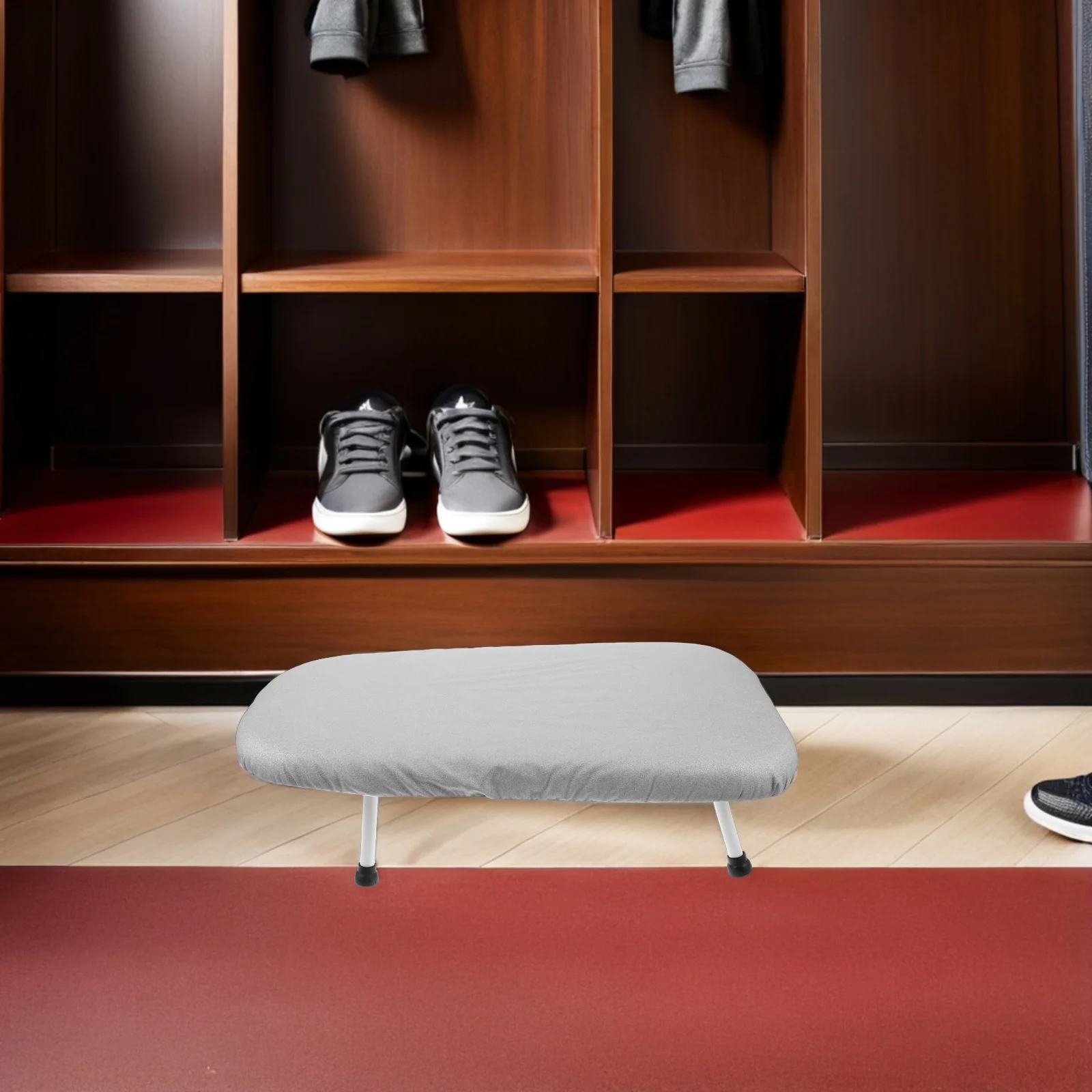 

Folding Tabletop Ironing Board Compact Mini Desktop Ironing Pad With Cotton Cover Foldable Legs For Travel Small Apartments