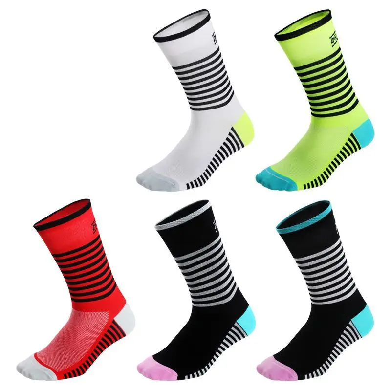 Men Sports Sock Breathable Women Compression Crossborder Supply Running Riding Cycling Over Knee Basketball Biking Hockey Soccer