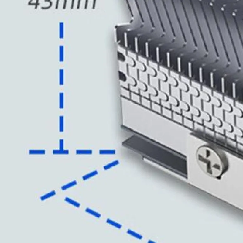 

SSD Radiator Aluminum Fins SSD Cooler Double Bonding Welded Antigravity Heat Pipe for M.2 2280 Solid State Drive