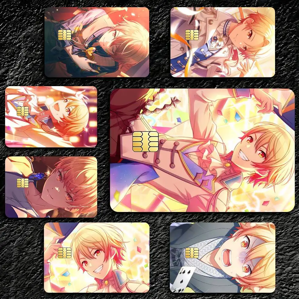 Tenma Tsukasa PJSK Showtime Credit Card HD Stickers Premium matte film effectively prevents fingerprints and daily abrasion.