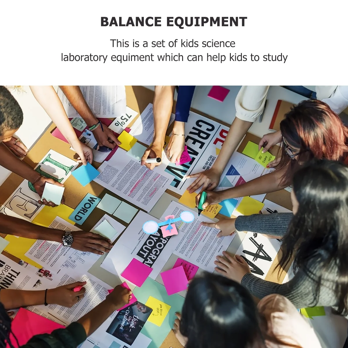 

1Set Student Tray Balance Reliable Safe Cognitive Development Physics Experimental Science Laboratory Educational Tool