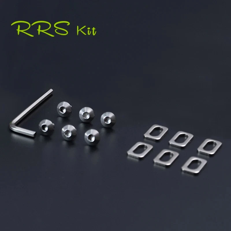 Rrskit Road Bicycle Pedal Cleats 6x Washers For SPD Cleat Screw Bike Plate For KEO Cleat Repair M5 Screw Gasket Bike Accessories