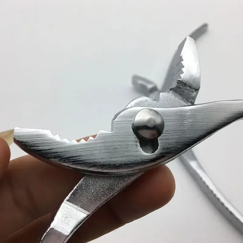 6/8 Inch Walnut Tiger Pliers Wire Cutting Pipe Slip Joint Pliers Scissors Household Hand Repair Tool Multi-function Accessories