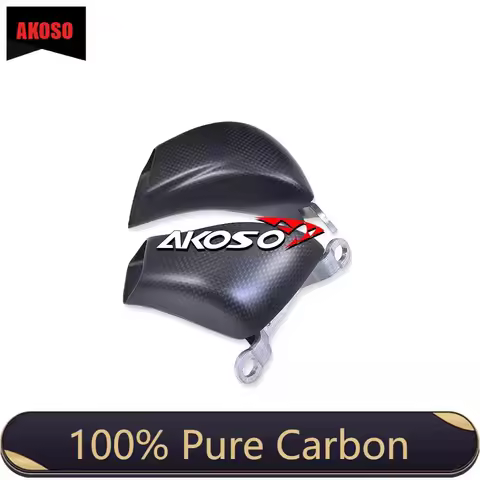 3k Full Carbon Fiber Motorcyle Brake Disk Cooler Air Duct Intake Cover Fairings Universal nmax mt09 tmax 530 s1000rr cb650r cbr6