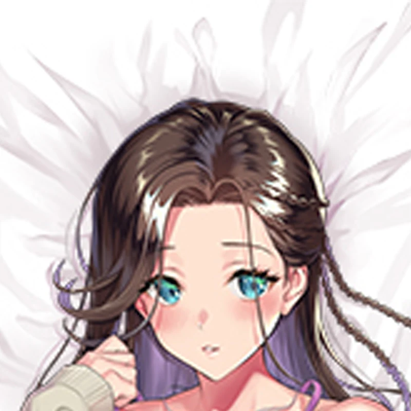 

Dakimakura Anime Pillow Cover Lia Parapara Leas Double Sided Print 2Way Cushion Cover Xmas Gifts
